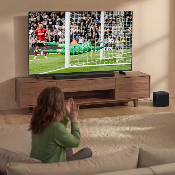 Samsung HW-Q800H/XU 5.1.2ch Q-Series Soundbar with Subwoofer - Black_room view 2
