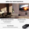 Samsung HW-Q990H/XU 11.1.4ch Q-Series Soundbar with Subwoofer & Rear Speaker - Titan Black_audio