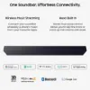 Samsung HW-Q990H/XU 11.1.4ch Q-Series Soundbar with Subwoofer & Rear Speaker - Titan Black_connectivity
