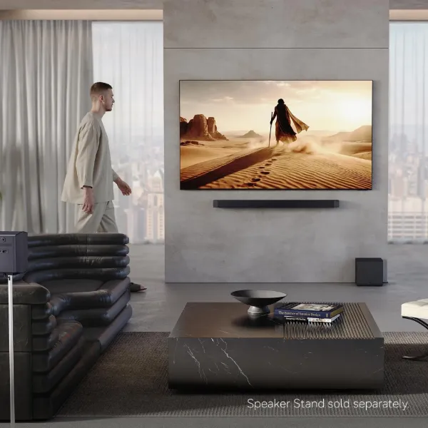 Samsung HW-Q990H/XU 11.1.4ch Q-Series Soundbar with Subwoofer & Rear Speaker - Titan Black_room view