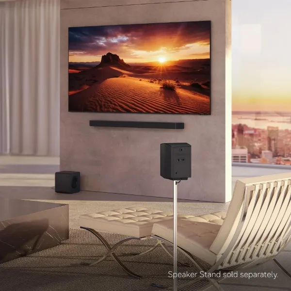 Samsung HW-Q990H/XU 11.1.4ch Q-Series Soundbar with Subwoofer & Rear Speaker - Titan Black_room view 2