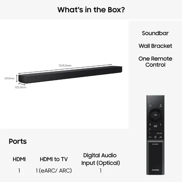 Samsung HW-QS90H/XU 7.1.2ch Q-Series Soundbar with Subwoofer - Graphite Black_contents