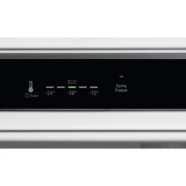 AEG TB7NA181ES 7000 No Frost Integrated Tall Freezer_Touch Control Panel Detail