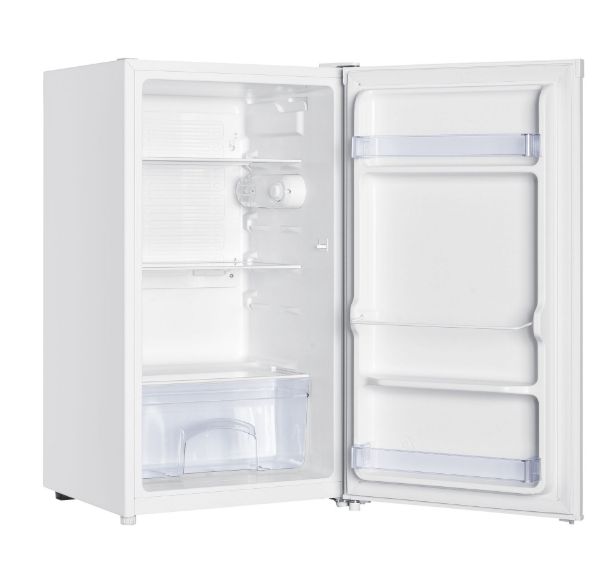 RL111EW Undercounter Larder Fridge – White_open