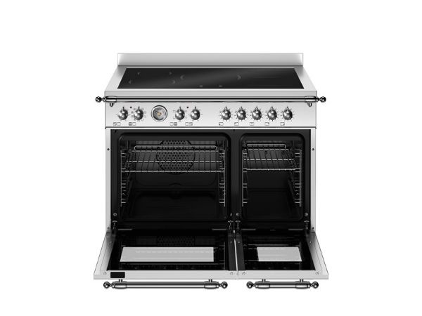 Bertazzoni HER95I2EXT2 Heritage 90cm Double Induction Range Cooker in Stainless Steel