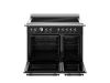 Bertazzoni HER95I2ENET2 Heritage 90cm Double Induction Range Cooker in Black