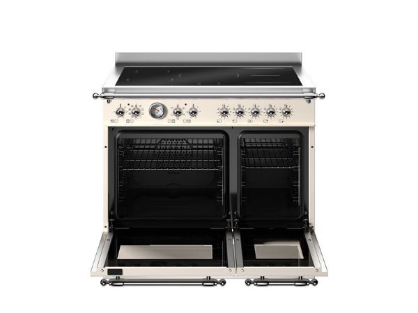 Bertazzoni HER95I2EAVT2 Heritage 90cm Double Induction Range Cooker in Ivory