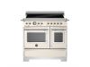Bertazzoni HER95I2EAVT2 Heritage 90cm Double Induction Range Cooker in Ivory