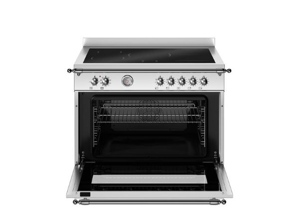 Bertazzoni HER95I1EXT2 Heritage 90cm Single Induction Range Cooker in Stainless Steel