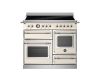 Bertazzoni HER105I3EAVT2 Heritage 100cm Triple Induction Range Cooker in Ivory