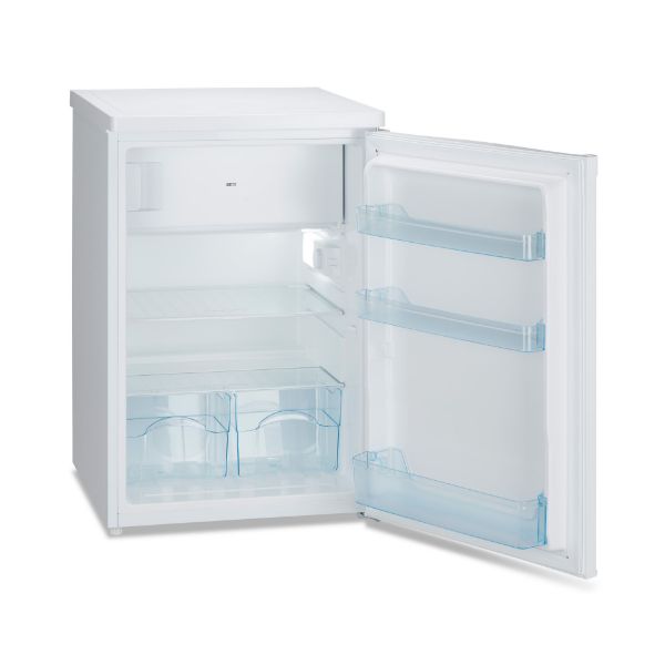 RHK551EW Undercounter Fridge & Icebox – White_open