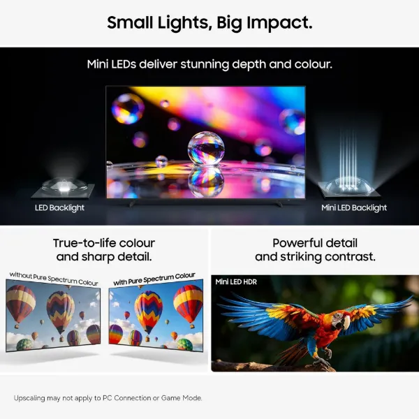 Samsung UE43M70HAKXXU 43" 4K Mini LED Vision AI Smart TV_screen
