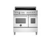 Bertazzoni MAS95I2EXC2 Master 90cm Double Induction Range Cooker in Stainless Steel