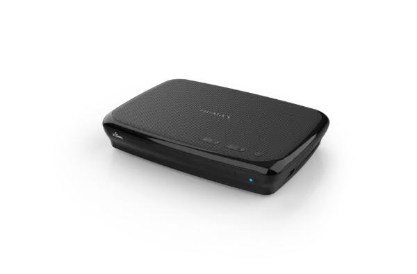 Humax FHR-6000T Freely PVR Recordable Set Top Box - Black_angled view