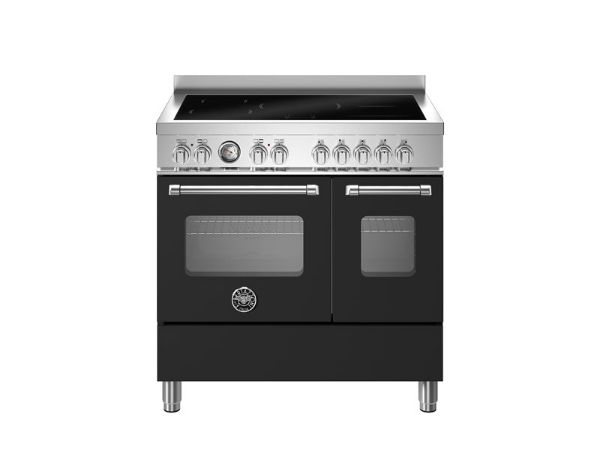 Bertazzoni MAS95I2ENEC2 Master 90cm Double Induction Range Cooker in Black