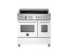 Bertazzoni MAS95I2EBIC2 Master 90cm Double Induction Range Cooker in White