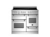Bertazzoni MAS105I3EXC2 Master 100cm Triple Induction Range Cooker in Stainless Steel