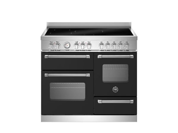 Bertazzoni MAS105I3ENEC2 Master 100cm Triple Induction Range Cooker in Black
