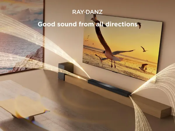 TCL Q65H 5.1 soundbar with Dolby Atmos & Ray Danz technologies - Black_sound 2
