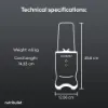 Nutribullet 02776 (NB-500) McLaren Mastercard F1 Team Ultra 1200 - Grey_specifications