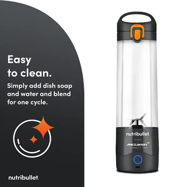Nutribullet 02777 (NBG-200) McLaren Mastercard F1 Team Portable Blender - Grey_clean