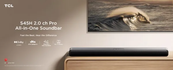 TCL S45H 2.0chPro All-in-One Deep Bass Soundbar - Dark Titanium_product 