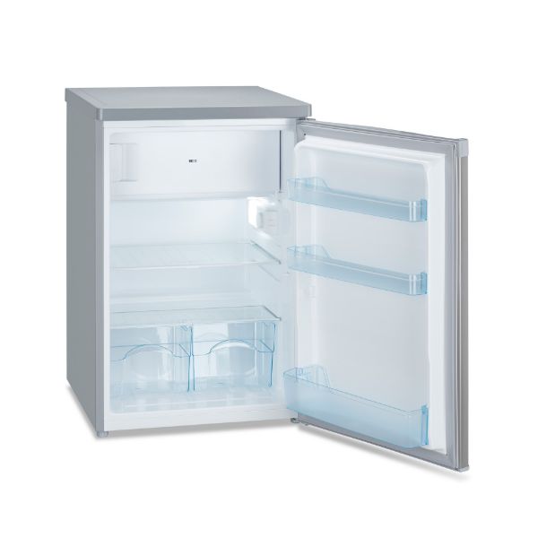 RHK551ES Undercounter Fridge & Icebox – Silver_open