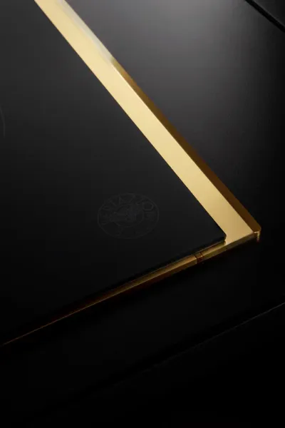 Bertazzoni P905I1M37GT Modern Series 90cm 5 Zone Induction Hob in Black with Gold Trim