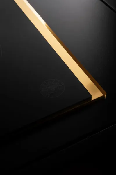 Bertazzoni P784I1M37GT Modern Series 78cm 4 Zone Induction Hob in Black with Gold Trim