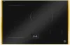 Bertazzoni P784I1M37GT Modern Series 78cm 4 Zone Induction Hob in Black with Gold Trim