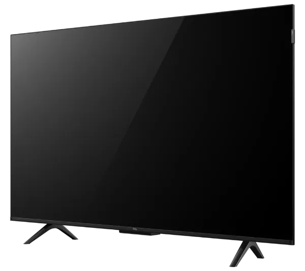 TCL 43P7L-UK 43" 4K HDR QLED Direct LED Google TV_angled view
