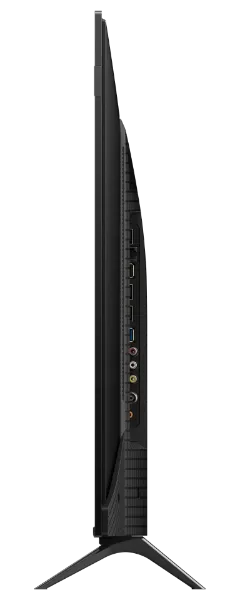 TCL 43P7L-UK 43" 4K HDR QLED Direct LED Google TV_side view 2