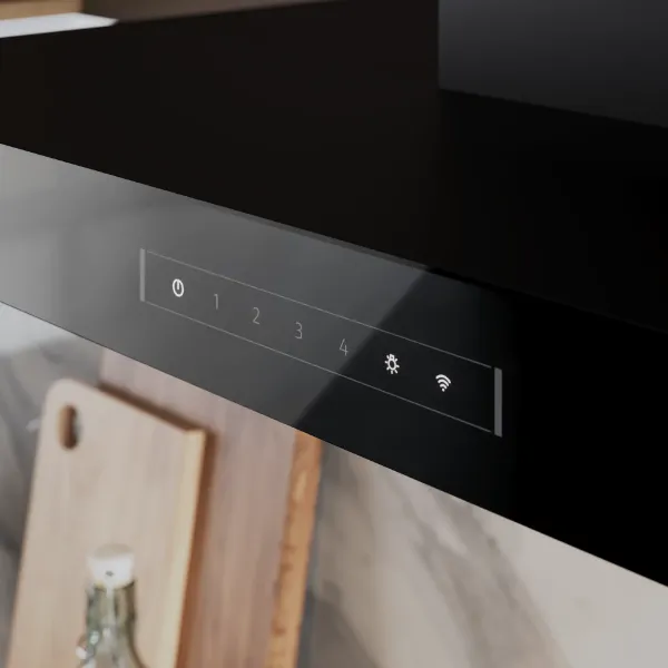 Neff D97BDN2S0B Wall-Mounted Cooker Hood in Matt Black 