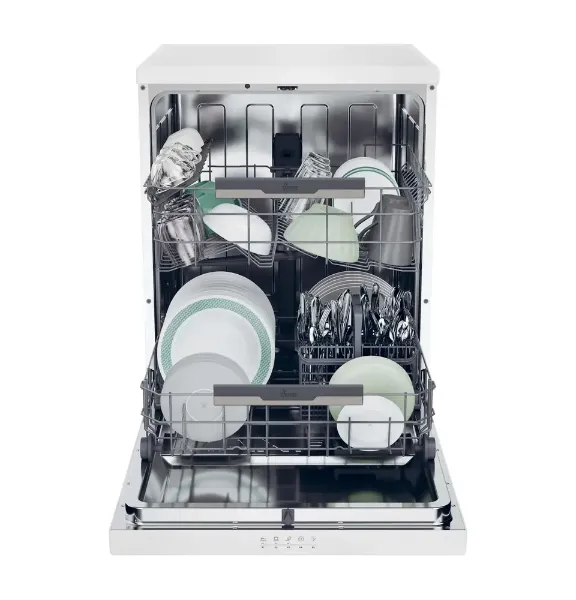 Hoover HFP 4C7E0W-80 H-DISH 300 Lite Freestanding Full-Sized Dishwasher_full