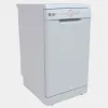 Hoover HDPH 2D1049W-80 H-Dish 500 Slimline Dishwasher - White - 10 Place Settings_side