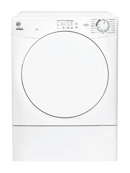 Hoover HLE V9LF-80 9kg Vented Tumble Dryer – WHITE _main