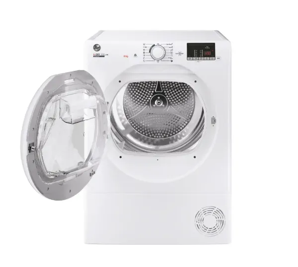 Hoover HLE C8DE-80 8kg Condenser Tumble Dryer – WHITE_open