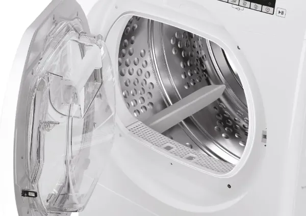 Hoover HLE C8DE-80 8kg Condenser Tumble Dryer – WHITE_interior