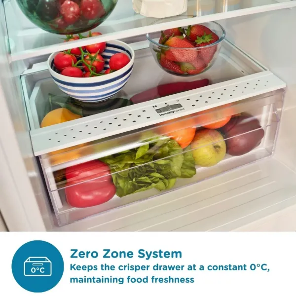 Sensis RFCMBI015450EW 54cm 50/50 Built InFrost Free Fridge Freezer - White_zero zone system