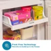 Sensis RFCMBI015450EW 54cm 50/50 Built InFrost Free Fridge Freezer - White_frost free
