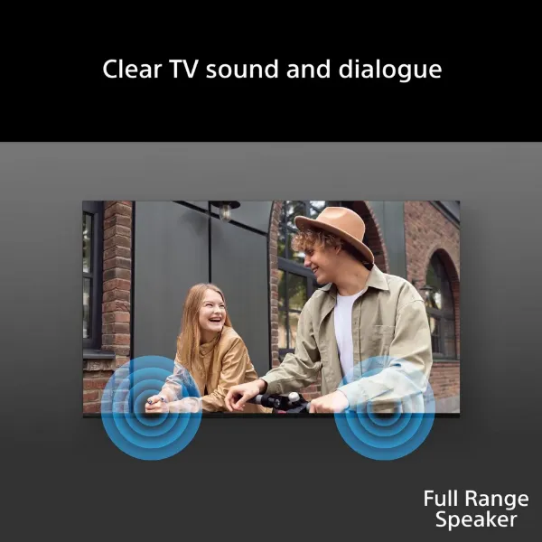 Sony K50S25M2PB.UKA 50" 4K BRAVIA 2 II Direct LED Google TV_sound