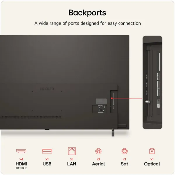 LG OLED77B6ELC.AEK 77" 4K OLED 4K Smart TV_backports