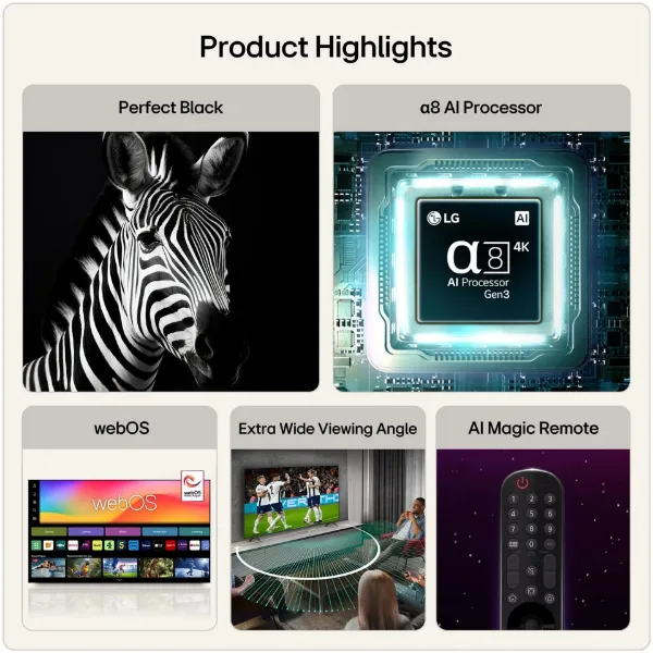 LG OLED83B6ELB.AEK 83" 4K OLED AI Smart TV_product highlights