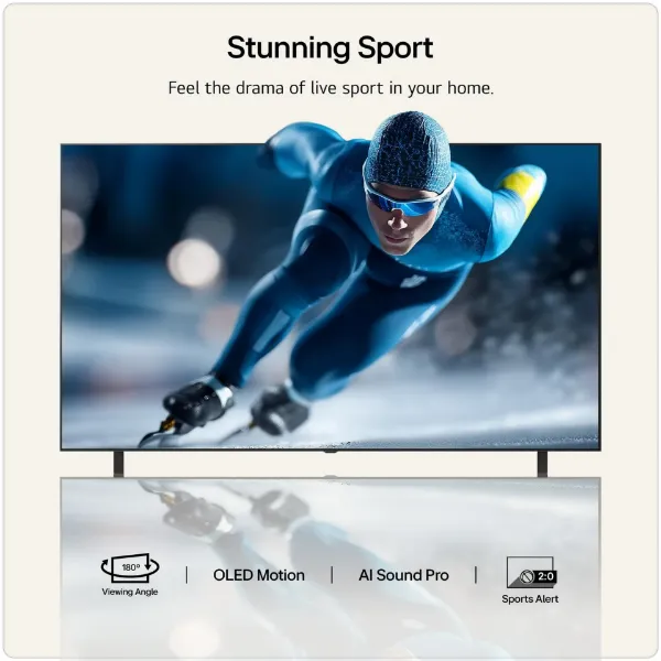 LG OLED83B6ELB.AEK 83" 4K OLED AI Smart TV_in use