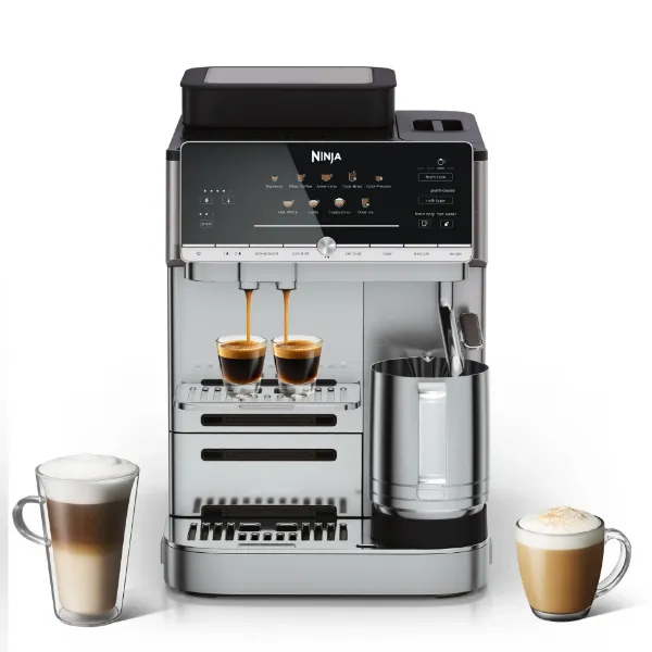 Ninja AE1001UK AutoBarista Coffee Machine - Black/ Stainless Steel_main
