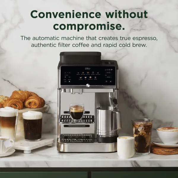 Ninja AE1001UK AutoBarista Coffee Machine - Black/ Stainless Steel_product