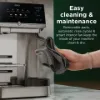 Ninja AE1001UK AutoBarista Coffee Machine - Black/ Stainless Steel_easy cleaning