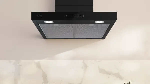Neff D67BDN2S0B Wall-mounted Cooker Hood in Matt Black 