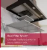 Neff D95BCC2S0B Wall-mounted Cooker Hood in Matt Black 