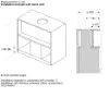 Neff D98XET2S0B Integrated Design Hood in Matt black 